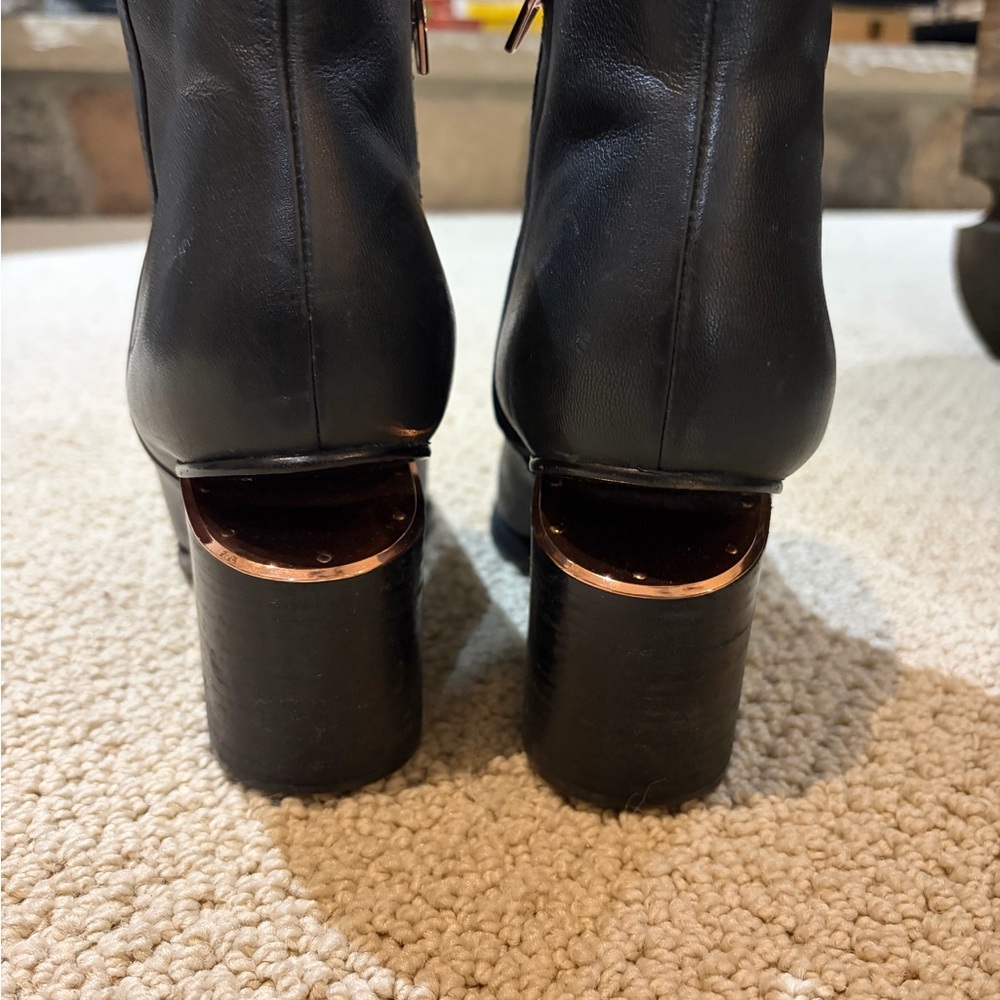 Alexander Wang Black Leather Women's Boots